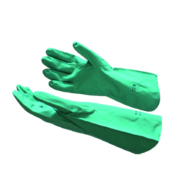 Super Nitrile RNF 15 Heavy Duty Chemical Resistant Work Glove, Enhanced Durability Against Oils and Solvents, High Comfort and Tactile Performance, Multi-Purpose Industrial and Laboratory Protection Gear